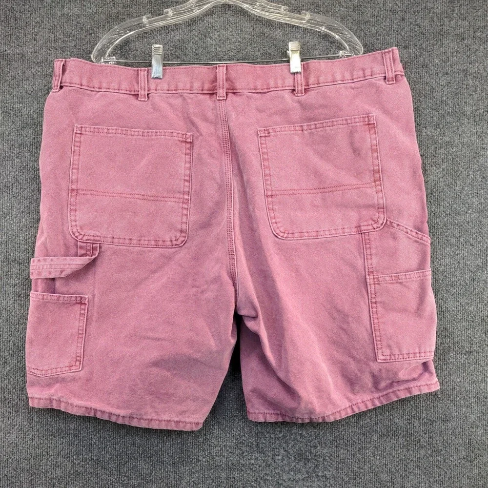 No Boundaries Men's Chino Shorts Pink Size 40 100% Cotton Slash Pockets